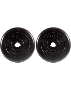 Набор дисков для штанги MB Barbell Atlet d26 5кг Mb barbell