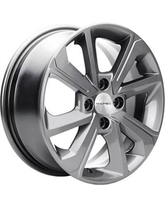 Литой диск Khomen KHW1501 Granta 15x6" 4x98мм DIA 58.6мм ET 36мм Gray