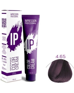 Крем-краска для волос Impression Professional Ip 4.65 Impression professional