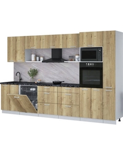 Кухонный гарнитур Интерлиния Мила Лайт 3.3-ПМ1