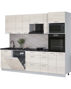 Кухонный гарнитур Интерлиния Мила Лайт 2.6-ПМ1