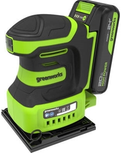 Вибрационная шлифовальная машина Greenworks G24SS14 / 3100507CUA