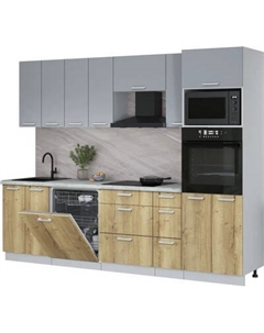 Кухонный гарнитур Интерлиния Мила Лайт 2.7-ПМ1