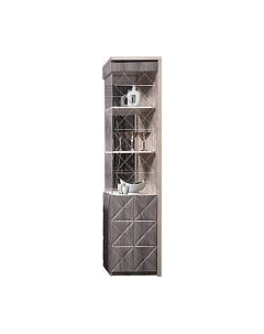 Шкаф-пенал с витриной Мебель-КМК Монако 0673.6 левая Мебель-кмк