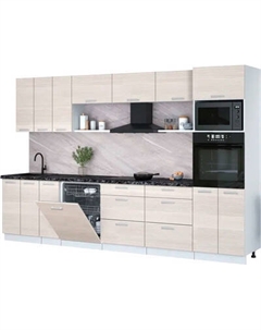 Кухонный гарнитур Интерлиния Мила Лайт 3.3-ПМ1-2