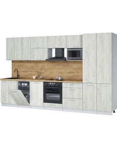 Кухонный гарнитур Интерлиния Мила Лайт 3.5-ПМ4