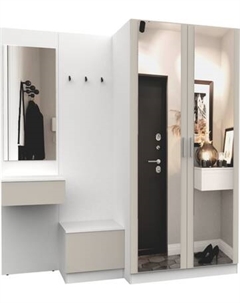 Секция в прихожую Интермебель Марсель-164 / МР 01-164