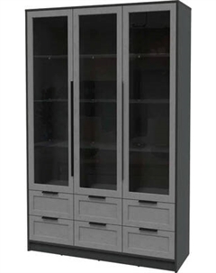 Шкаф с витриной Интерлиния Концепт Тренд КТ-ШВ3