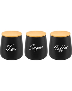 Набор емкостей для хранения Elan Gallery Tea. Coffe. Sugar / 111017 Elan gallery