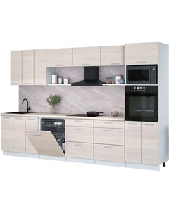 Кухонный гарнитур Интерлиния Мила Лайт 3.3-ПМ1-2