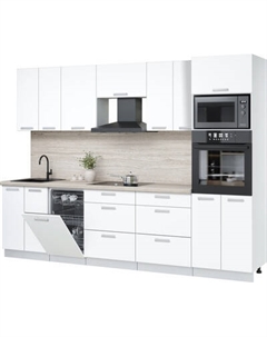 Кухонный гарнитур Интерлиния Мила Лайт 2.85-ПМ3