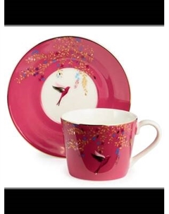 Чашка с блюдцем Lefard Golden Birds 419-126