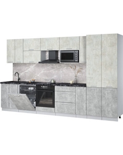 Кухонный гарнитур Интерлиния Мила Лайт 3.5-ПМ2