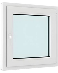 Окно ПВХ Добрае акенца Поворотно-откидное 3 стекла