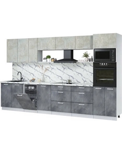 Кухонный гарнитур Интерлиния Мила Лайт 3.5-ПМ3