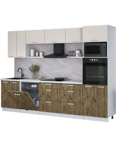 Кухонный гарнитур Интерлиния Мила Лайт 3.0-ПМ1