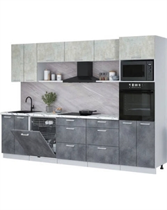 Кухонный гарнитур Интерлиния Мила Лайт 3.0-ПМ1