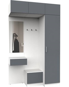 Секция в прихожую Интермебель Марсель-254 / МР 01-254