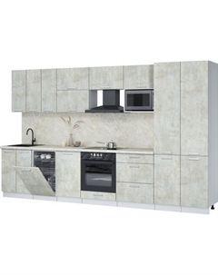 Кухонный гарнитур Интерлиния Мила Лайт 3.5-ПМ4