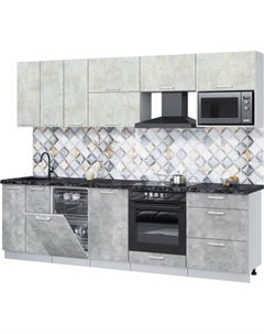 Кухонный гарнитур Интерлиния Мила Лайт 2.7-ПМ4