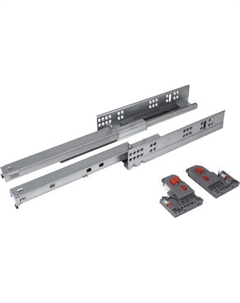 Комплект направляющих мебельных Boyard Push DB8785Zn/300