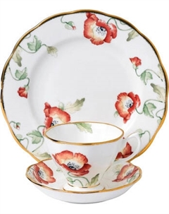 Набор для чая/кофе Royal Albert Poppy / 40017570 Royal albert