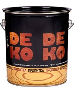 Защитно-декоративный состав Цветогамма Deko