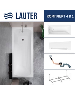 Ванна акриловая Lauter Bianca 170 / 21207170