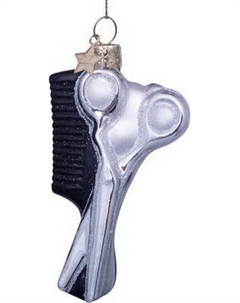 Елочная игрушка Vondels Набор парикмахера / 1232800105015