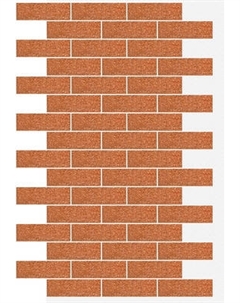 Фасадная панель АМК Кирпич цвет 502 Амк