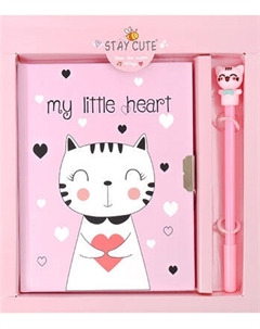 Записная книжка Darvish Милые котики. С ручкой / DV-14624A