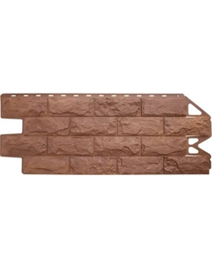 Сайдинг Альта-профиль Фагот ЭКО Терракотовый