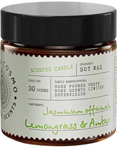 Свеча Eteria Cosmo Ароматическая Жасмин лемонграсс и амбра ETC0224 Eteria cosmo