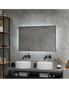 Зеркало Континент Amer Black Led 120x70