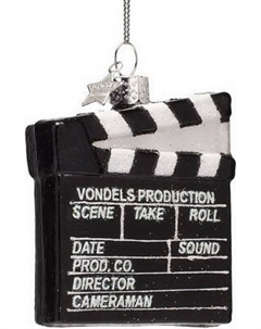 Елочная игрушка Vondels Кинохлопушка / 4250803050221