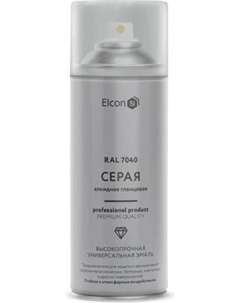 Эмаль Elcon Универсальная Алкидная RAL 7040 глянцевый