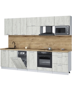 Кухонный гарнитур Интерлиния Мила Лайт 2.9-ПМ4