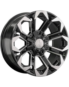 Литой диск LS wheels LS 1366 17x9" 6x139.7мм DIA 106.1мм ET 20мм BKF Ls wheels