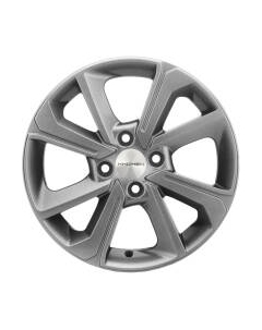 Литой диск Khomen KHW1501 Rio 15x6" 4x100мм DIA 54.1мм ET 46мм Gray
