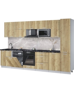 Кухонный гарнитур Интерлиния Мила Лайт 3.3-ПМ2