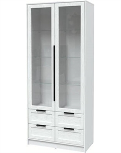 Шкаф с витриной Интерлиния Концепт Тренд КТ-ШВ2