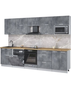 Кухонный гарнитур Интерлиния Мила Лайт 3.0-ПМ2