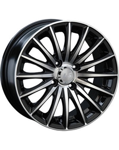 Литой диск LS wheels 804 14x6" 4x98мм DIA 58.6мм ET 35мм BKF Ls wheels
