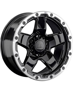 Литой диск LS wheels LS 1371 18x9.5" 6x139.7мм DIA 106.1мм ET 5мм BKL Ls wheels