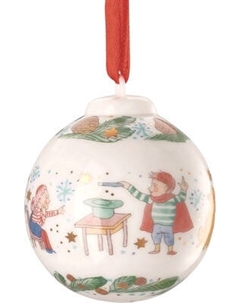 Шар новогодний Hutschenreuther Christmas games Волшебная шляпа / 02252-727500-27939