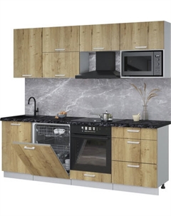 Кухонный гарнитур Интерлиния Мила Лайт 2.3-ПМ2