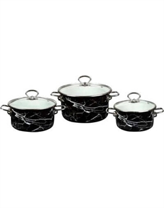 Набор кастрюль КМЗ Экстра стиль / 42315 Кмз