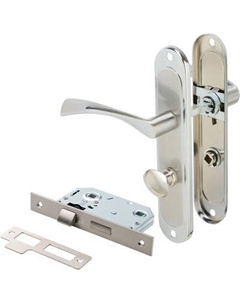 Ручка дверная VELA 62.23 WC SN/CP правая Vela