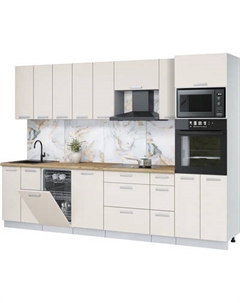 Кухонный гарнитур Интерлиния Мила Лайт 3.05-ПМ3