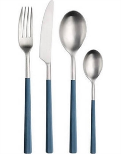 Набор столовых приборов Pinti Inox Hive Blue 2LN0Y091 Pinti inox